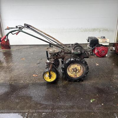 LOT 101: Huski Cultivator with a Newer Honda GX 240 Motor