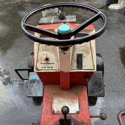 LOT 102: Suburban Riding Tractor w/ Briggs & Stratton Motor