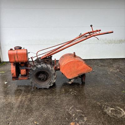 LOT 103: Antique Ariens Rototiller w/a Crank Start Model B