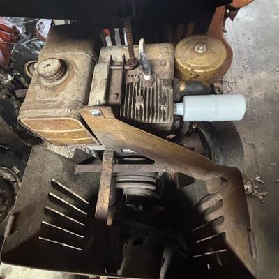 LOT 104: As Found Tractor w/PTO and Rototiller