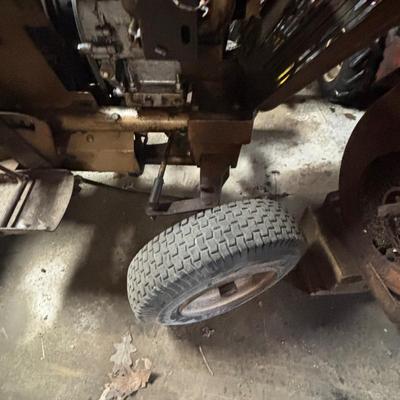 LOT 104: As Found Tractor w/PTO and Rototiller