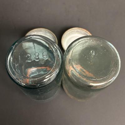 LOT 106: Antique/Vintage Canning Jars