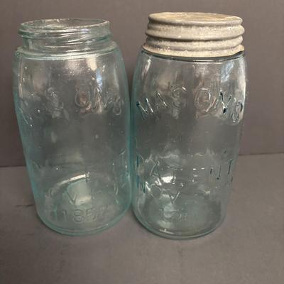 LOT 106: Antique/Vintage Canning Jars