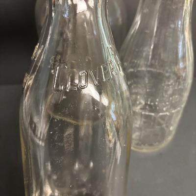 LOT 107: Milk Bottle, Canning Jars & Stoneware Crocks