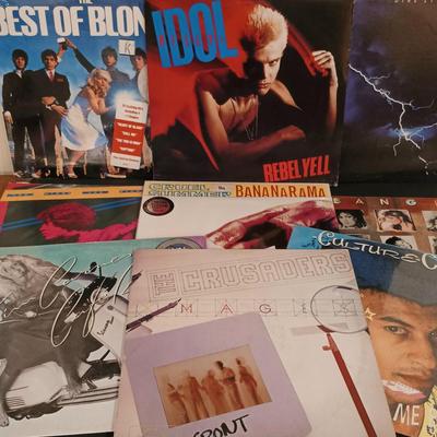 LOT 110: Vintage Record Collection- Billy Idol, Culture Club, Bananarama & More