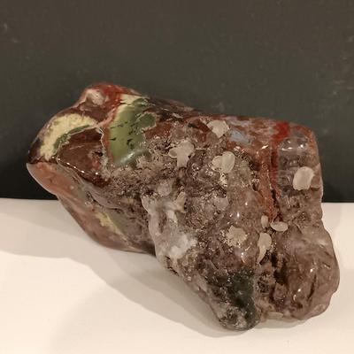 LOT 111: Rock Collection- Variscite, Red Jasper, Petrified Wood & More