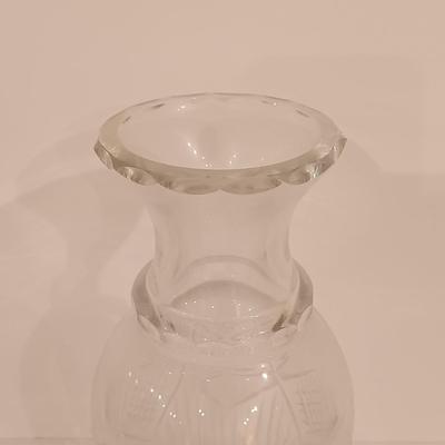 LOT 124: Fukagawa Arita Handpainted Vase, Lenox Serving Dish, Lenox Angel & Crystal Vase