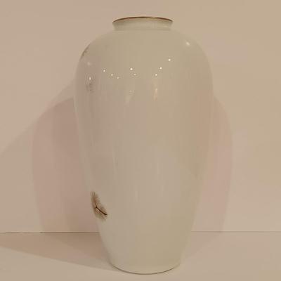 LOT 124: Fukagawa Arita Handpainted Vase, Lenox Serving Dish, Lenox Angel & Crystal Vase