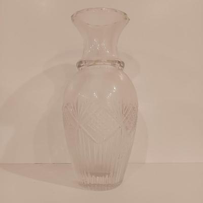 LOT 124: Fukagawa Arita Handpainted Vase, Lenox Serving Dish, Lenox Angel & Crystal Vase