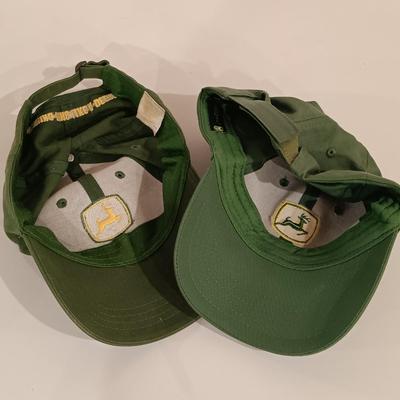 LOT 125: John Deere Tractor Hats, Books & Vintage Calendar