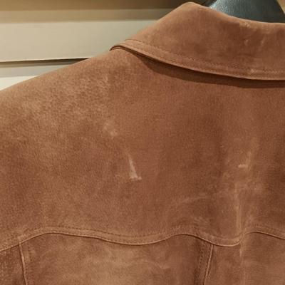 LOT 127: Savile Row Size Medium Leather Jacket & Leather Cowboy Hat