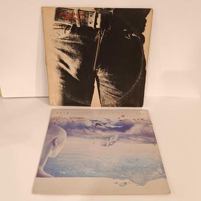 LOT 130: Vintage Records- Rolling Stones, Rare Earth, REM & More