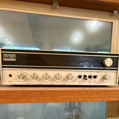LOT 135: Vintage Fisher Allegro Radio, 202 Receiver and 103 Speakers