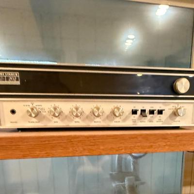 LOT 135: Vintage Fisher Allegro Radio, 202 Receiver and 103 Speakers