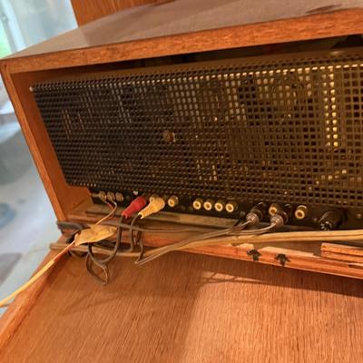 LOT 135: Vintage Fisher Allegro Radio, 202 Receiver and 103 Speakers