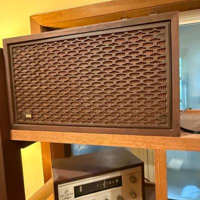 LOT 135: Vintage Fisher Allegro Radio, 202 Receiver and 103 Speakers