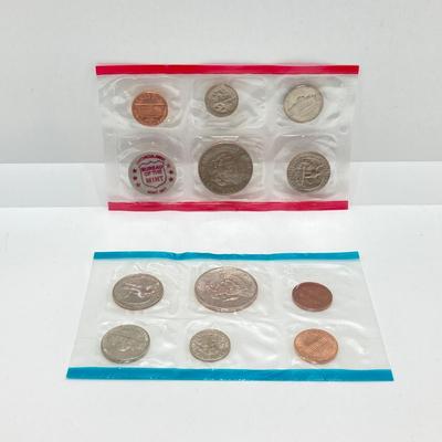LOT 137: Coin Collection - 1965 Set, Bicentennial Silver Proof Kennedy Half Dollar / Quarter, 1972 Treasury Set, 1975 Proof Set, 1977...