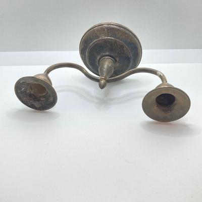 LOT 146: Weighted and Reinforced Sterling Candlestick Holders - Gorham and More