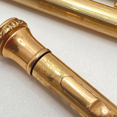 LOT 150: Collection of Vintage Writing Utensils, Keys and More - Cross, Parker and Wahl Eversharp Gold Plated Included