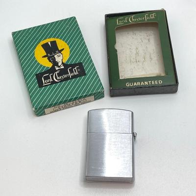 LOT 152: Vintage Cigarette Holder and Lighters - Ronson, Lord Chesterfield and More