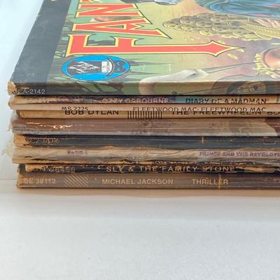 LOT 153: Awesome Album / Vinyl Collection - Bob Dylan, Elton John, Fleetwood Mac, Journey,, Led Zeppelin, Madonna, Michael Jackson, Ozzy...