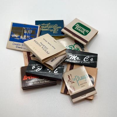 LOT 157: Large Collection of Match Books