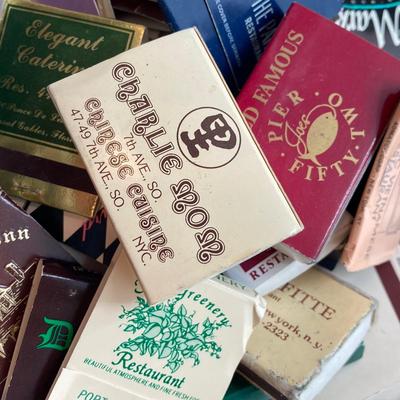 LOT 157: Large Collection of Match Books