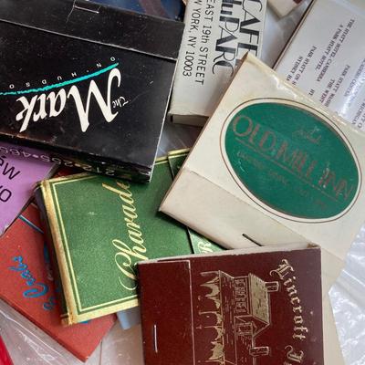 LOT 157: Large Collection of Match Books