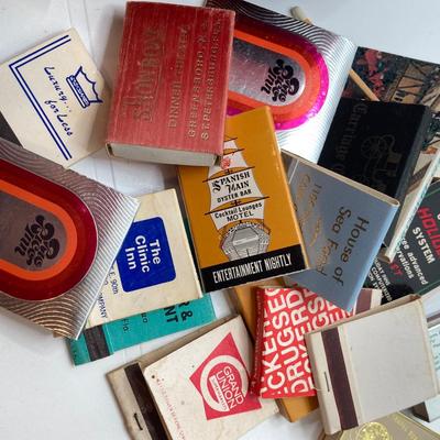 LOT 157: Large Collection of Match Books