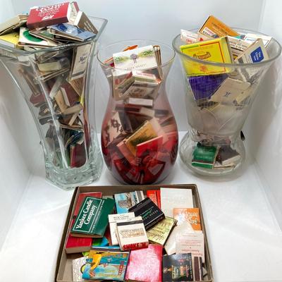 LOT 157: Large Collection of Match Books