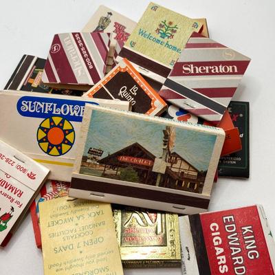 LOT 157: Large Collection of Match Books