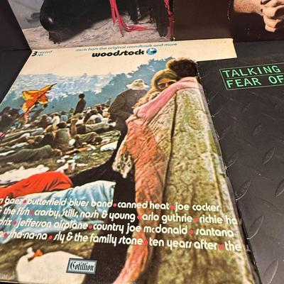 WhiteTLOT 162: Collection of Vintage Vinyl Albums Including Titles by the Rolling Stone, The Who, Yes, Traffic, CCR, Tom Petty, White...