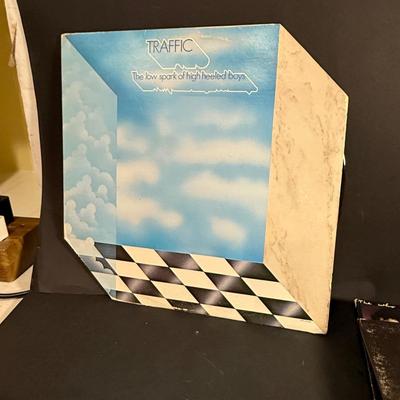 WhiteTLOT 162: Collection of Vintage Vinyl Albums Including Titles by the Rolling Stone, The Who, Yes, Traffic, CCR, Tom Petty, White...