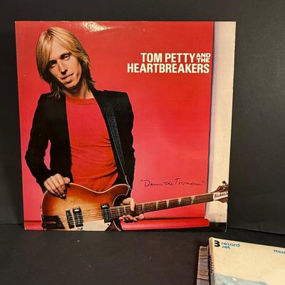 WhiteTLOT 162: Collection of Vintage Vinyl Albums Including Titles by the Rolling Stone, The Who, Yes, Traffic, CCR, Tom Petty, White...