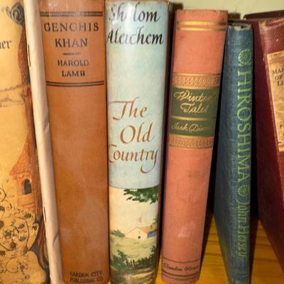 LOT 163: Collection of Vintage/Antique Books