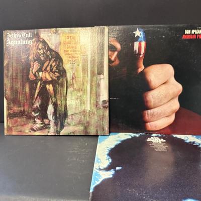 LOT 171: Collection of Classic Rock Vinyl Albums By Boston, Led Zeppelin, Journey, Jefferson Starship, Jethro Tull and More