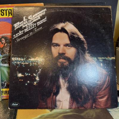 LOT 171: Collection of Classic Rock Vinyl Albums By Boston, Led Zeppelin, Journey, Jefferson Starship, Jethro Tull and More