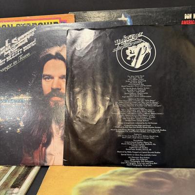 LOT 171: Collection of Classic Rock Vinyl Albums By Boston, Led Zeppelin, Journey, Jefferson Starship, Jethro Tull and More