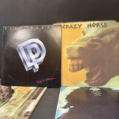 LOT 171: Collection of Classic Rock Vinyl Albums By Boston, Led Zeppelin, Journey, Jefferson Starship, Jethro Tull and More