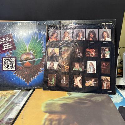 LOT 171: Collection of Classic Rock Vinyl Albums By Boston, Led Zeppelin, Journey, Jefferson Starship, Jethro Tull and More