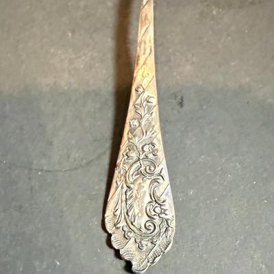 LOT 177: Vintage German Silver Plated Serving Spoons