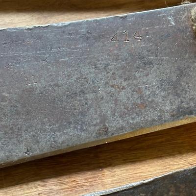 LOT 194: Vintage Butchers Tools