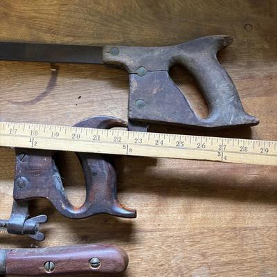 LOT 194: Vintage Butchers Tools