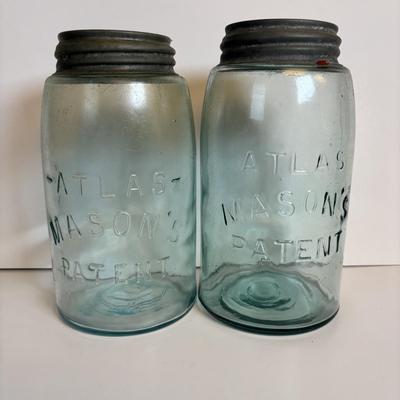 LOT 199: Antique/Vintage Canning Jars