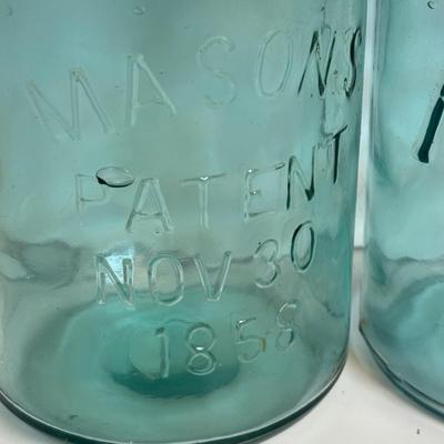 LOT 199: Antique/Vintage Canning Jars