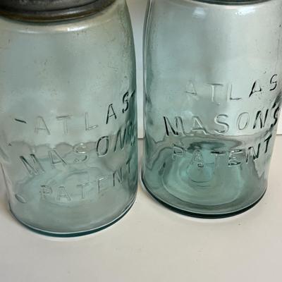 LOT 199: Antique/Vintage Canning Jars