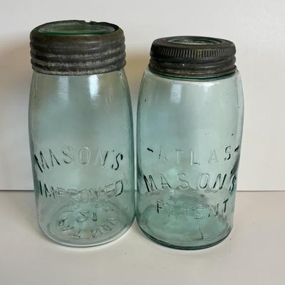 LOT 200: Antique/Vintage Canning Jars