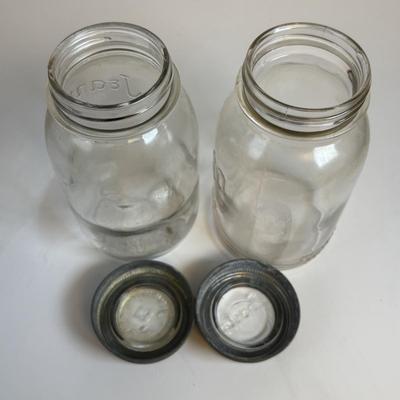 LOT 200: Antique/Vintage Canning Jars