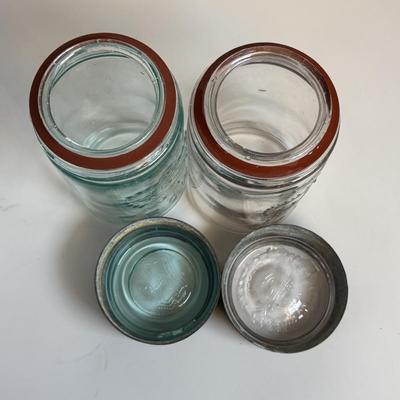 LOT 200: Antique/Vintage Canning Jars