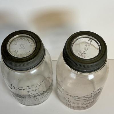 LOT 200: Antique/Vintage Canning Jars
